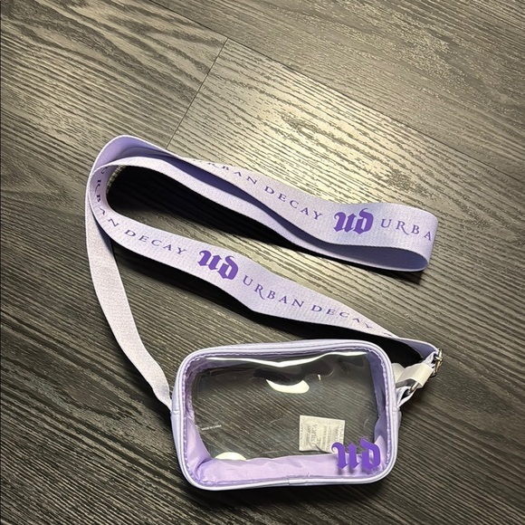 Urban Decay Clear Crossbody Bag - Purple - Picture 1 of 1
